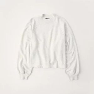 Light Grey Abercrombie Matching Sweat Set Large